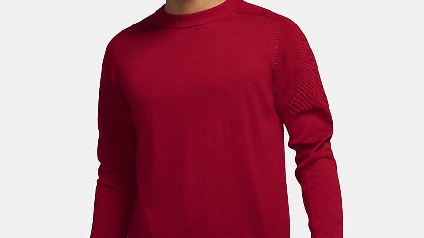 TIGER WOODS MEN'S KNIT GOLF JUMPER